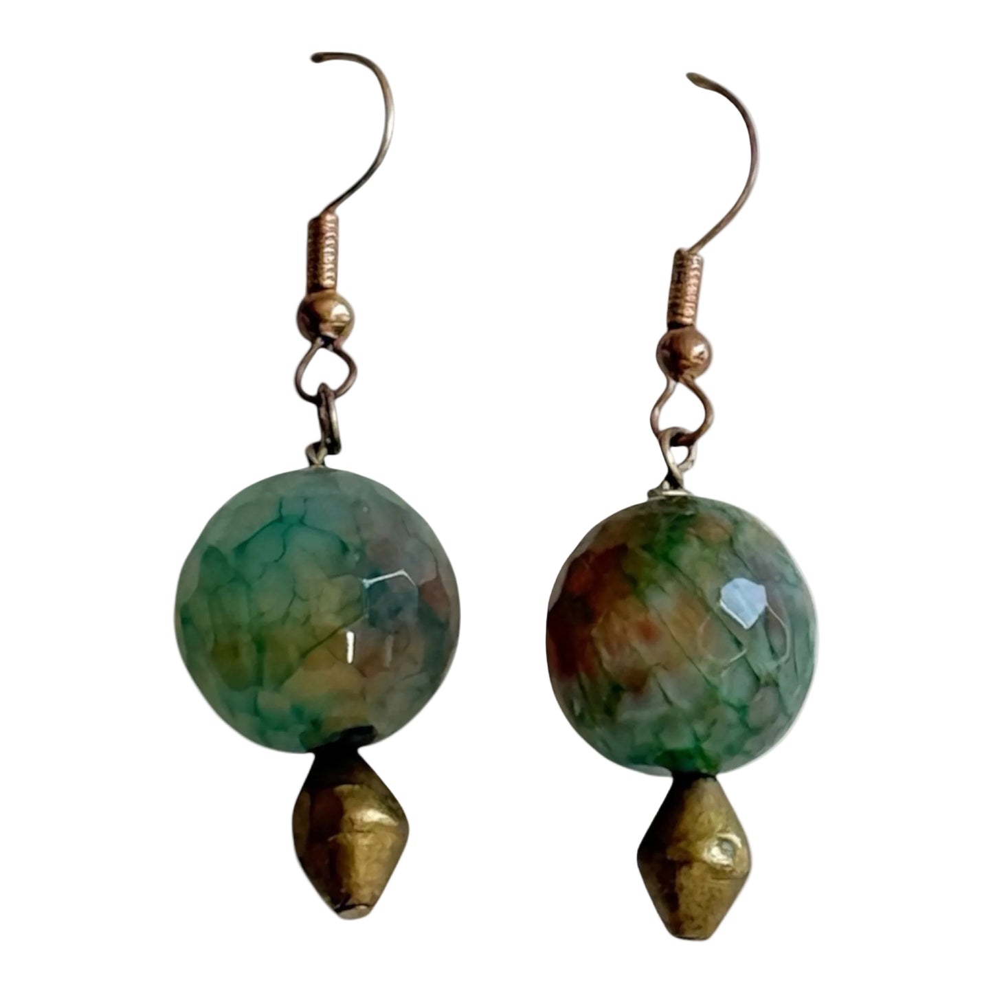 Agate earrings