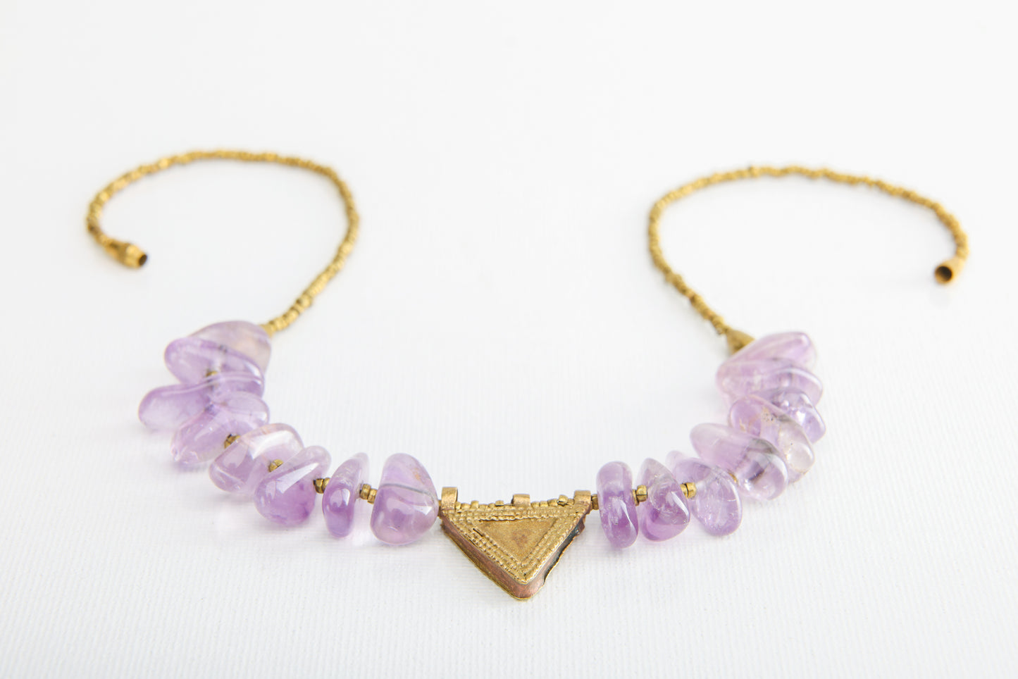 Celestial Amethyst Telsum Necklace