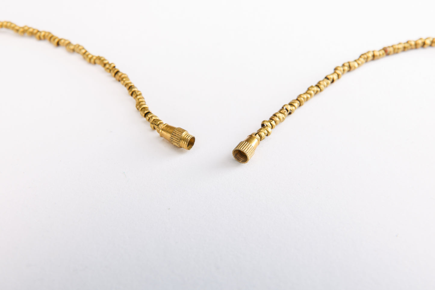 Ethiopian Cross Necklace with Citrine