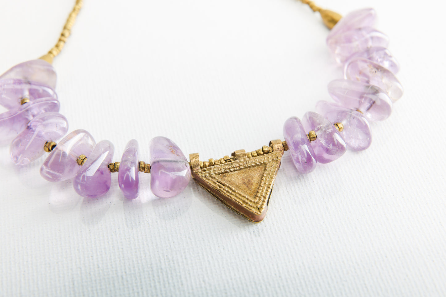 Celestial Amethyst Telsum Necklace
