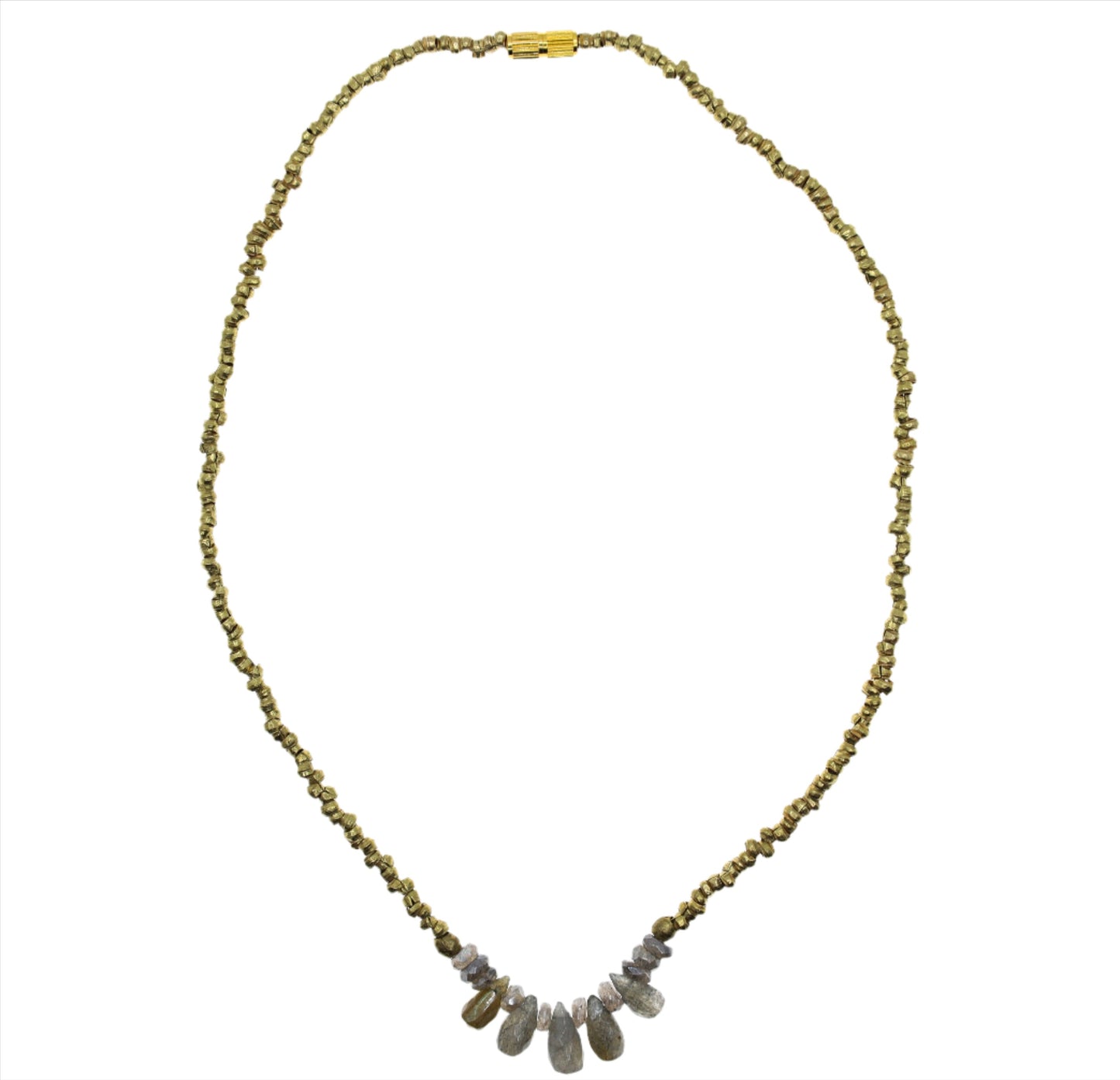 Briolette Labradorite Necklace