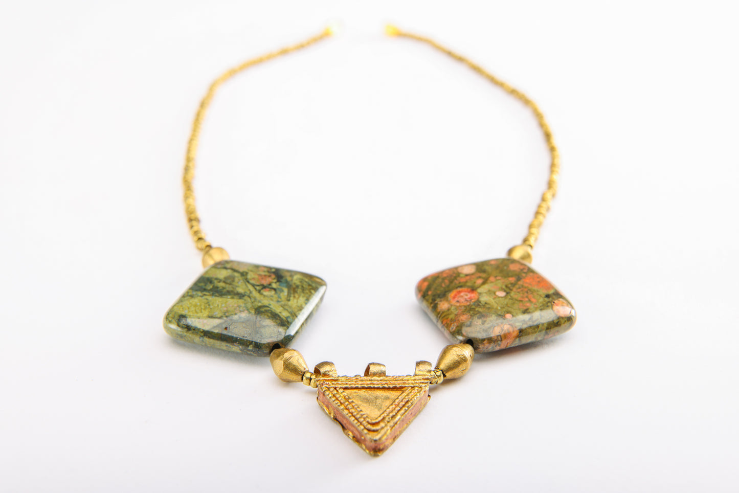 Telsumface with Rainforest Jasper