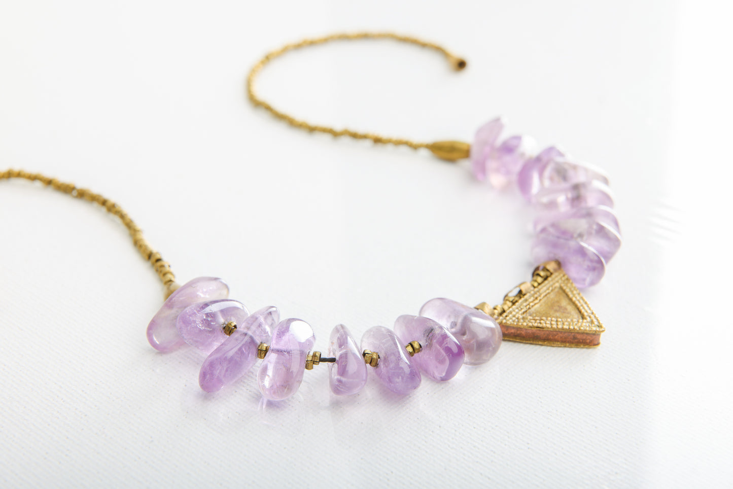 Celestial Amethyst Telsum Necklace
