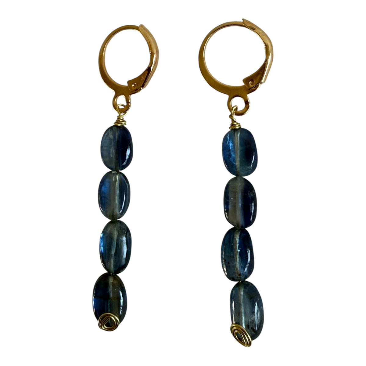 Ocean Blue Kyanite Earrings