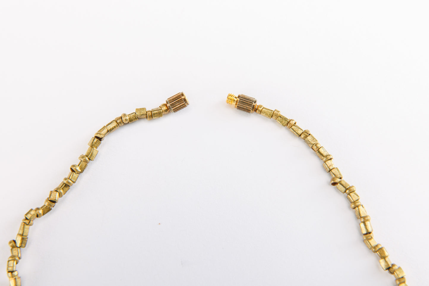 Brass Garnet Bliss Necklace