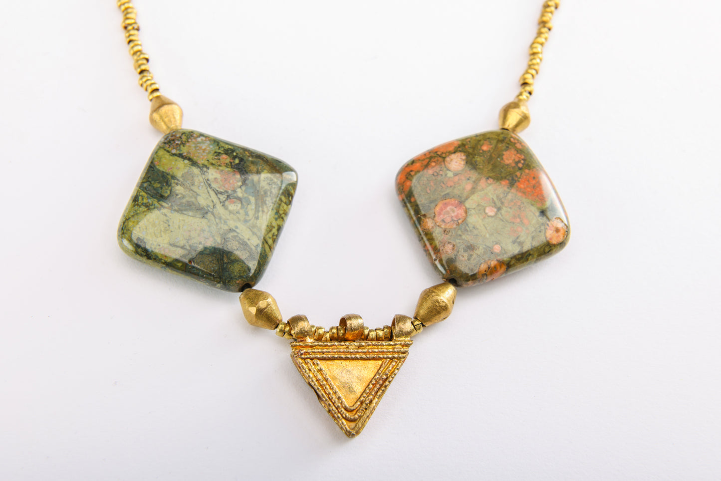 Telsumface with Rainforest Jasper