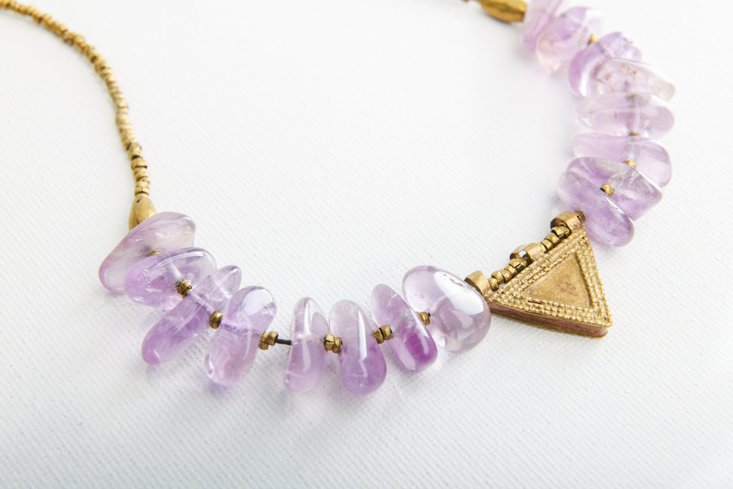 Celestial Amethyst Telsum Necklace