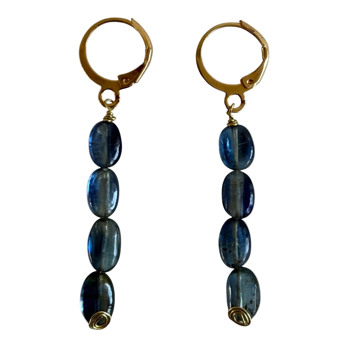 Ocean Blue Kyanite Earrings