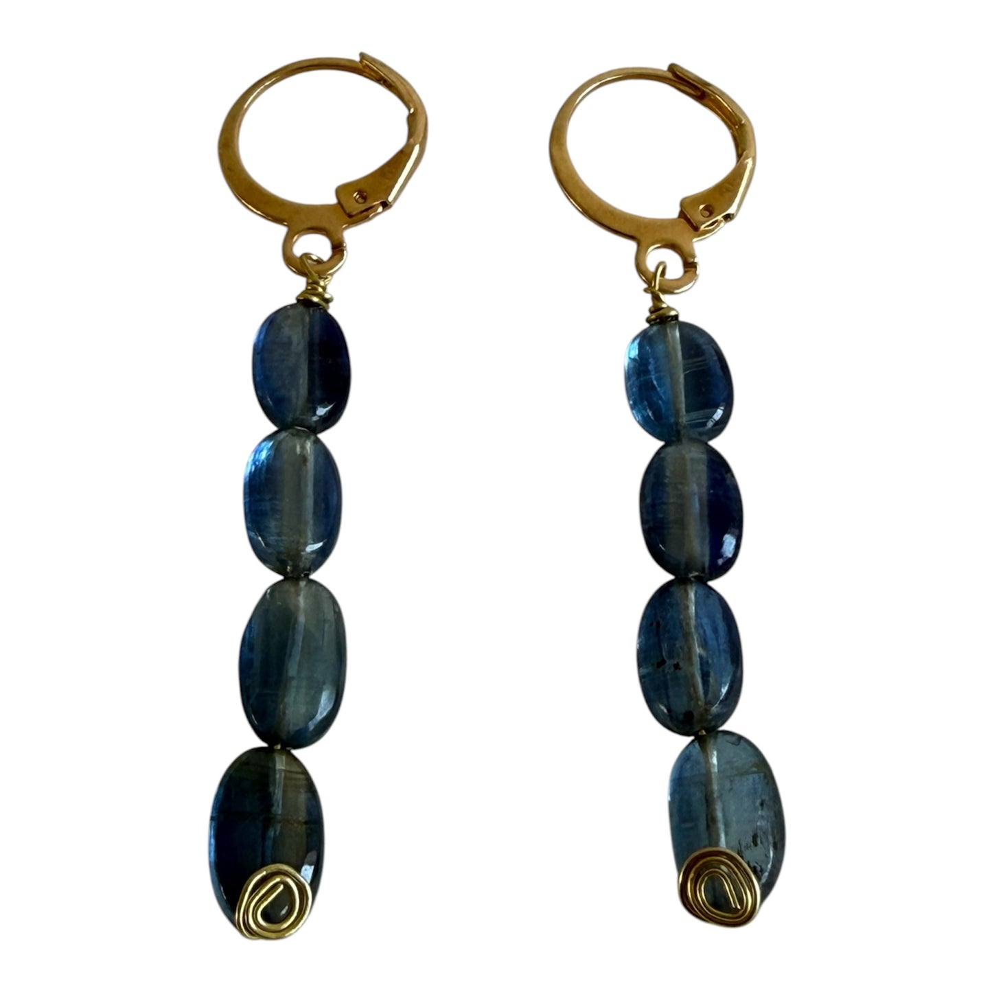 Ocean Blue Kyanite Earrings