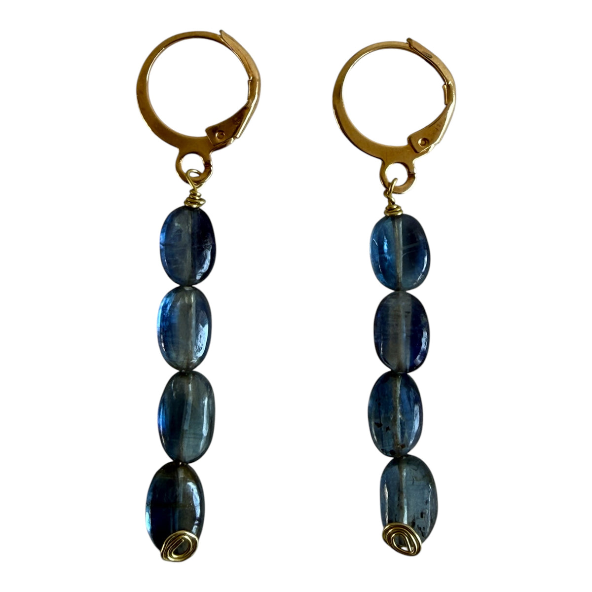 Ocean Blue Kyanite Earrings