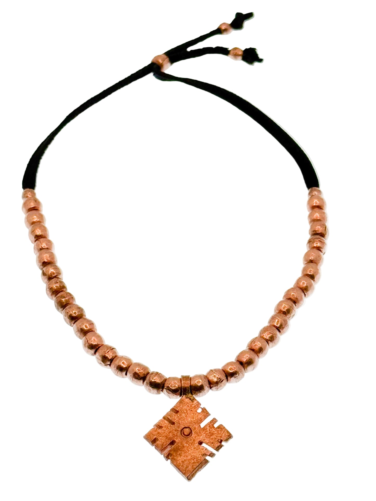 Ethiopian cross Cooper bracelet