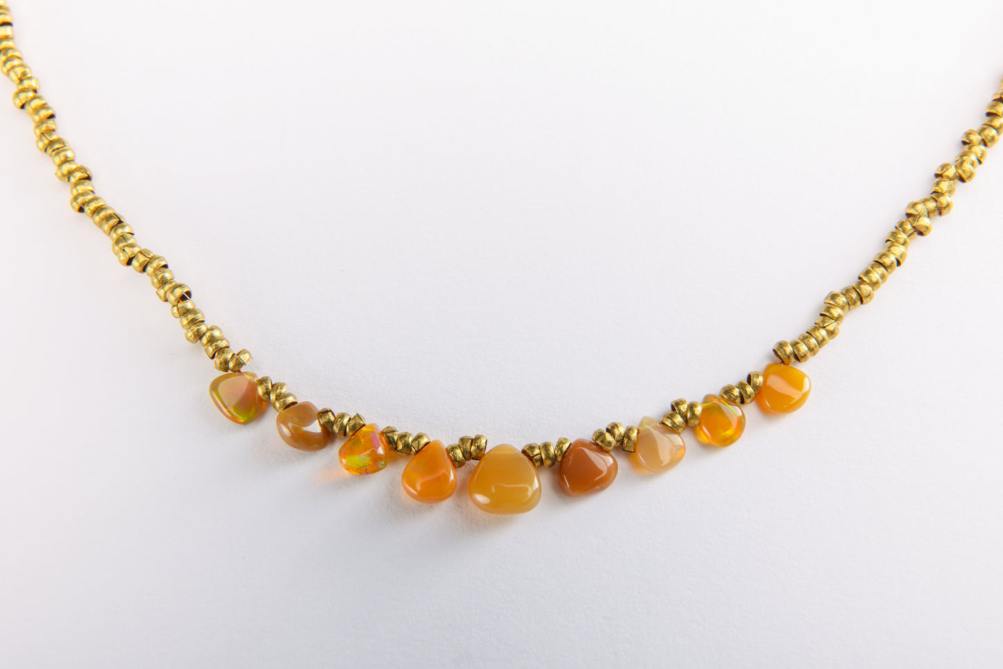 Opal Essence Beaded Necklace