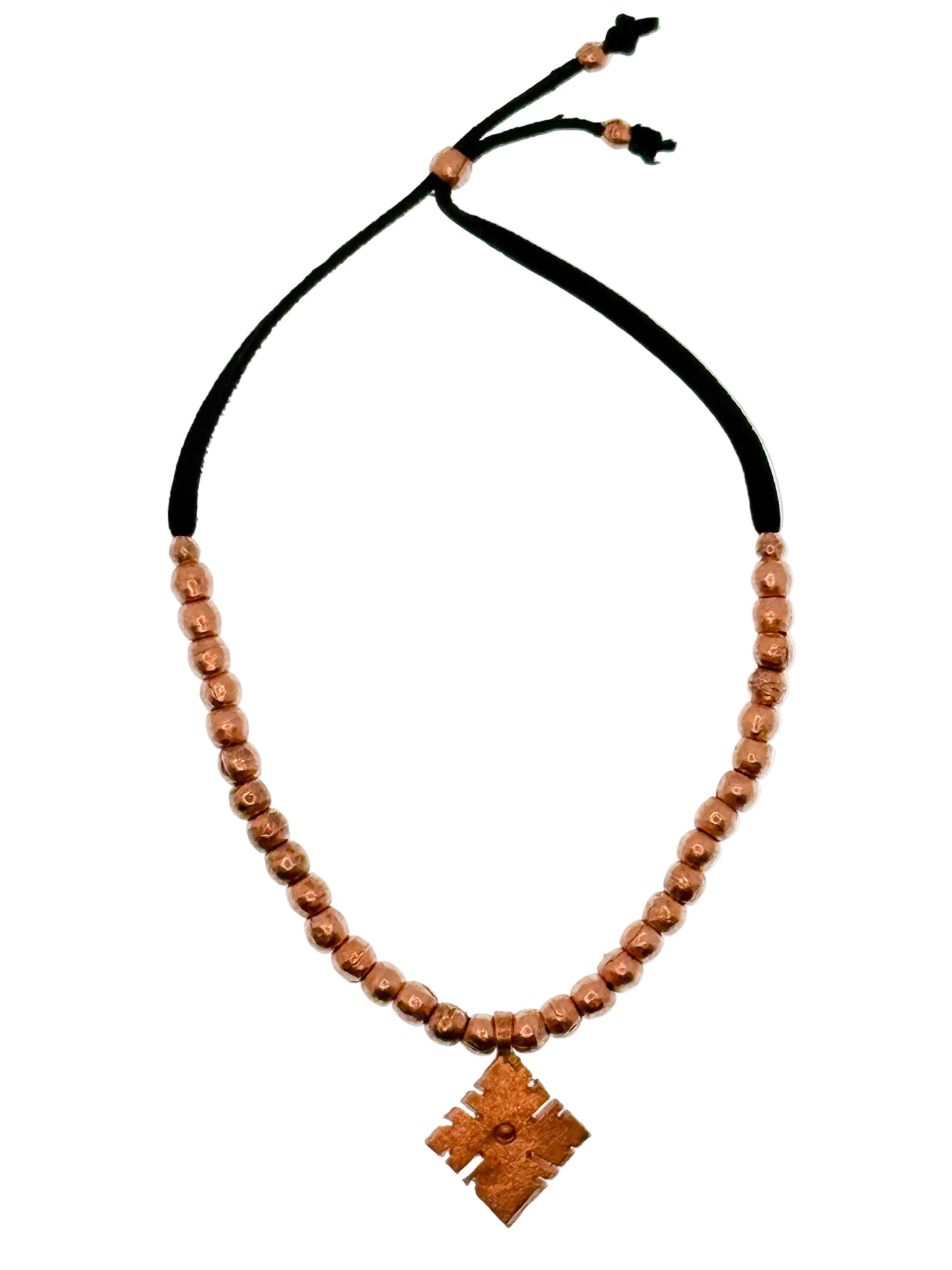 Ethiopian cross Cooper bracelet