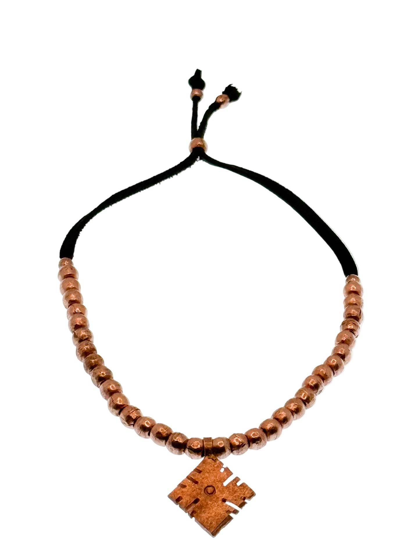 Ethiopian cross Cooper bracelet