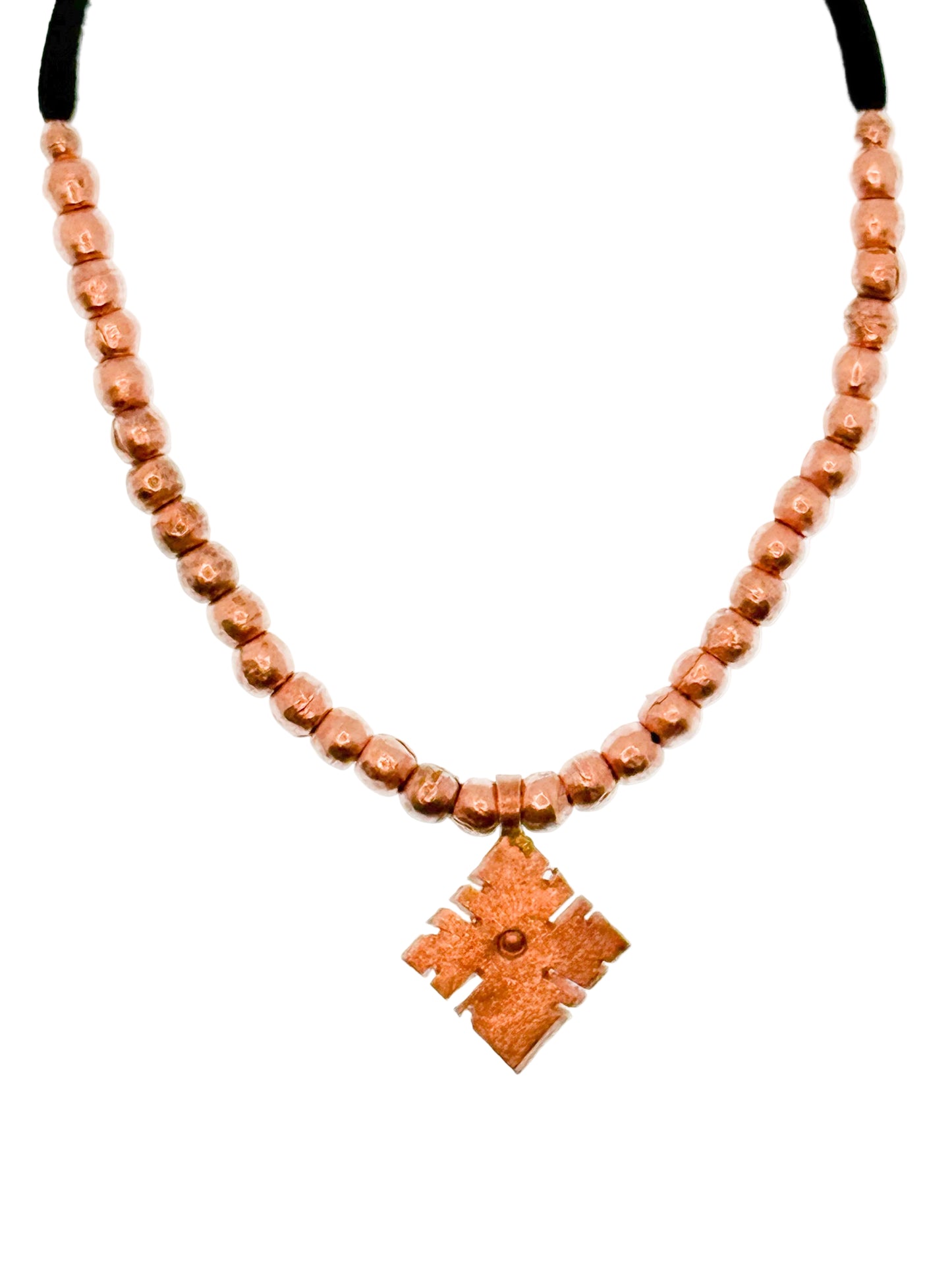 Ethiopian cross Cooper bracelet