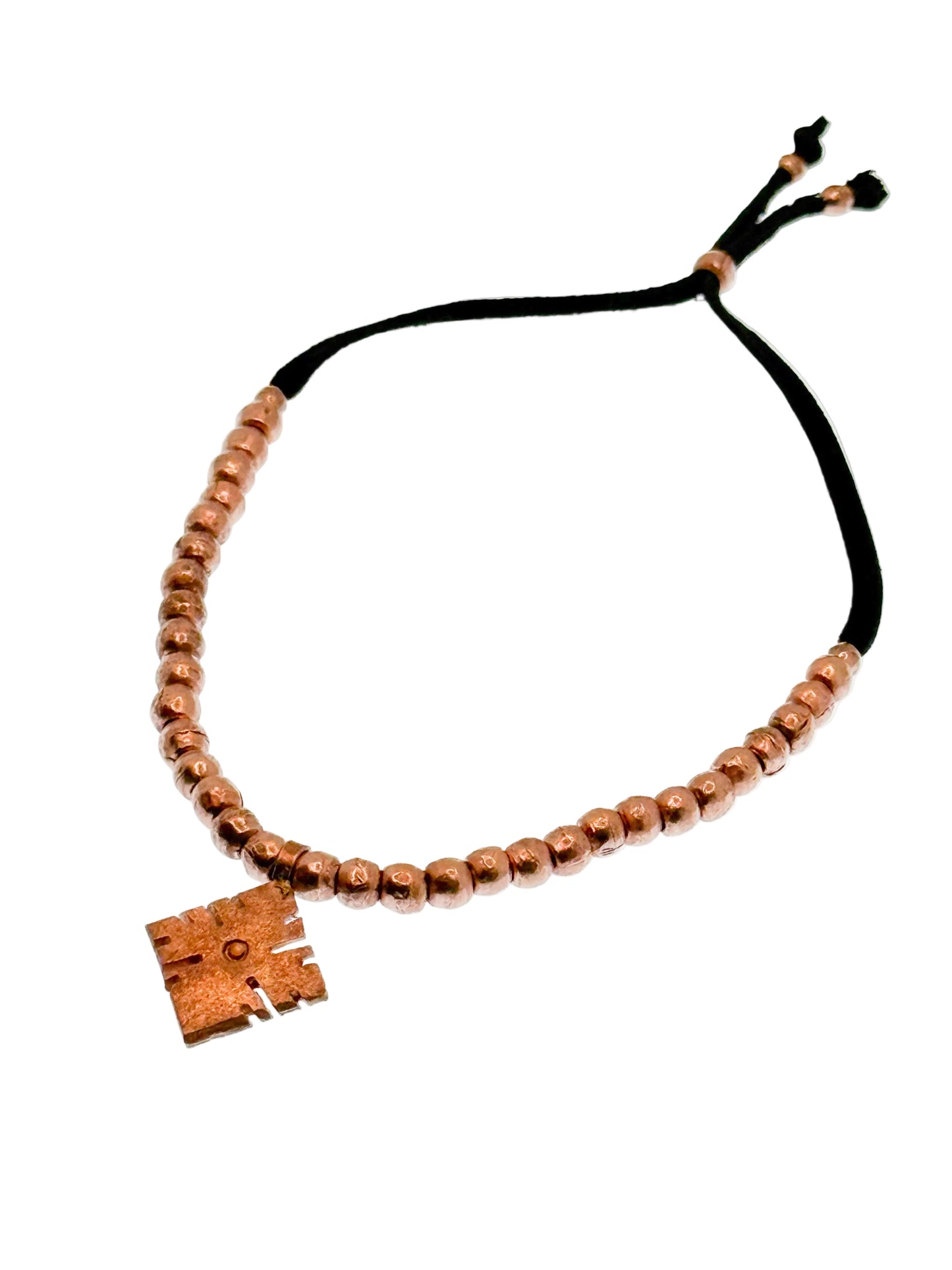 Ethiopian cross Cooper bracelet
