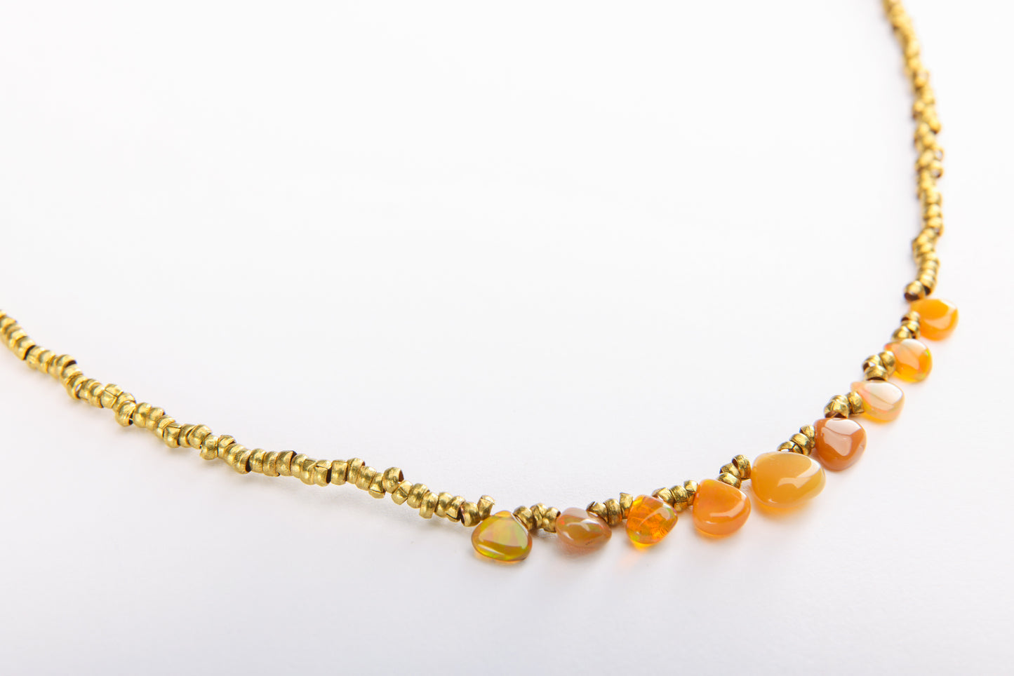 Opal Essence Beaded Necklace